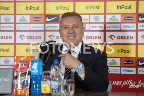  17.07.2025 WARSZAWA<br />
JAN URBAN NOWYM SELEKCJONEREM REPREZENTACJI POLSKI<br />
N/Z CEZARY KULESZA<br />
 