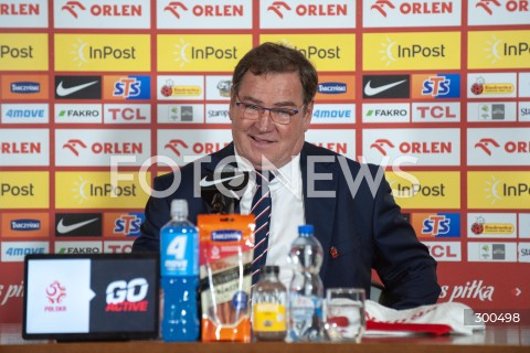  17.07.2025 WARSZAWA<br />
JAN URBAN NOWYM SELEKCJONEREM REPREZENTACJI POLSKI<br />
N/Z JAN UBAN<br />
 