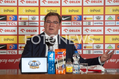  17.07.2025 WARSZAWA<br />
JAN URBAN NOWYM SELEKCJONEREM REPREZENTACJI POLSKI<br />
N/Z JAN URBAN<br />
 