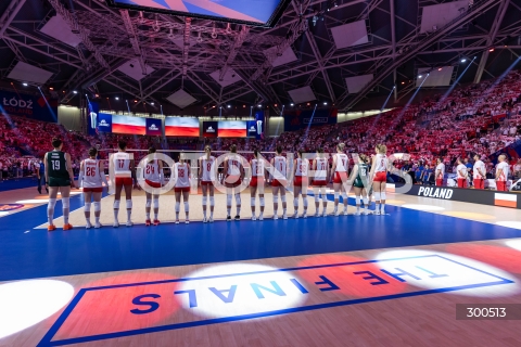  23.07.2025 LODZ <br />
FIVB WOMEN'S VOLLEYBALL NATIONS LEAGUE <br />
SIATKARSKA LIGA NARODOW KOBIET <br />
MECZ POLSKA - CHINY ( POLAND - CHINA ) <br />
N/Z ZESPOL<br />
 