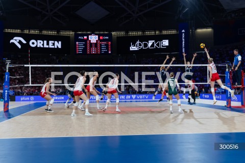  23.07.2025 LODZ <br />
FIVB WOMEN'S VOLLEYBALL NATIONS LEAGUE <br />
SIATKARSKA LIGA NARODOW KOBIET <br />
MECZ POLSKA - CHINY ( POLAND - CHINA ) <br />
N/Z MAGDALENA STYSIAK<br />
 