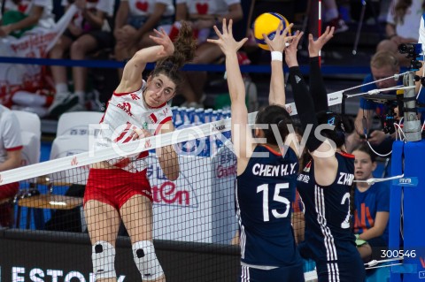  23.07.2025 LODZ <br />
FIVB WOMEN'S VOLLEYBALL NATIONS LEAGUE <br />
SIATKARSKA LIGA NARODOW KOBIET <br />
MECZ POLSKA - CHINY ( POLAND - CHINA ) <br />
N/Z MARTYNA LUKASIK <br />
 