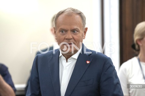  25.07.2025 WARSZAWA<br />
POSIEDZENIE RADY MINISTROW<br />
N/Z PREMIER DONALD TUSK<br />
 