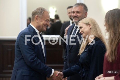  25.07.2025 WARSZAWA<br />
POSIEDZENIE RADY MINISTROW<br />
N/Z PREMIER DONALD TUSK JOLANTA SOBIERANSKA GRENDA<br />
 
