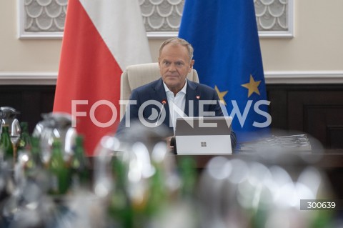  25.07.2025 WARSZAWA<br />
POSIEDZENIE RADY MINISTROW<br />
N/Z PREMIER DONALD TUSK<br />
 