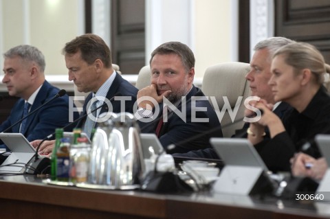  25.07.2025 WARSZAWA<br />
POSIEDZENIE RADY MINISTROW<br />
N/Z MARCIN KIERWINSKI<br />
 