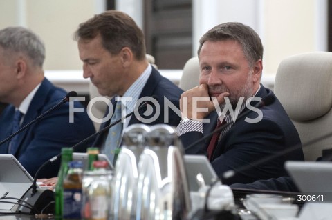  25.07.2025 WARSZAWA<br />
POSIEDZENIE RADY MINISTROW<br />
N/Z MARCIN KIERWINSKI<br />
 