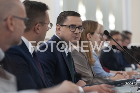  25.07.2025 WARSZAWA<br />
POSIEDZENIE RADY MINISTROW<br />
N/Z MILOSZ MOTYKA<br />
 