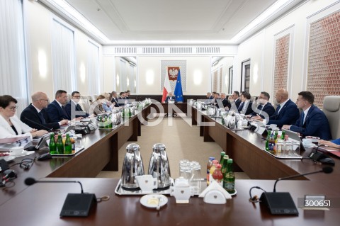  25.07.2025 WARSZAWA<br />
POSIEDZENIE RADY MINISTROW<br />
N/Z PREMIER DONALD TUSK <br />
 