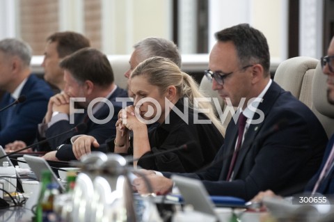  25.07.2025 WARSZAWA<br />
POSIEDZENIE RADY MINISTROW<br />
N/Z BARBARA NOWACKA<br />
 