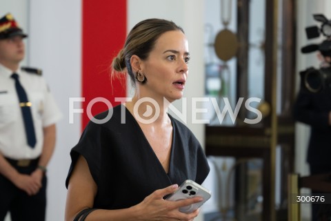  25.07.2025 WARSZAWA<br />
POSIEDZENIE SEJMU RP<br />
N/Z ALEKSANDRA LEO<br />
FOT. MARCIN BANASZKIEWICZ / FOTONEWS  