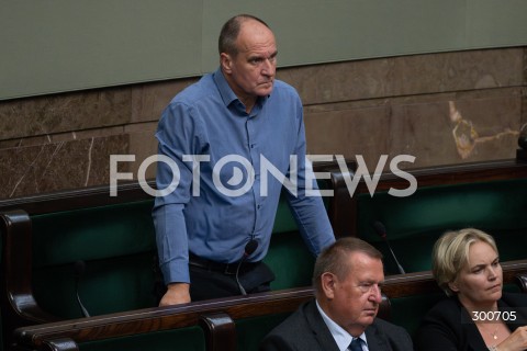  25.07.2025 WARSZAWA<br />
POSIEDZENIE SEJMU RP<br />
N/Z PAWEL KUKIZ<br />
FOT. MARCIN BANASZKIEWICZ / FOTONEWS  