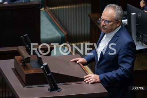  25.07.2025 WARSZAWA<br />
POSIEDZENIE SEJMU RP<br />
N/Z MAREK JAKUBIAK<br />
FOT. MARCIN BANASZKIEWICZ / FOTONEWS  