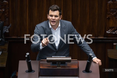  25.07.2025 WARSZAWA<br />
POSIEDZENIE SEJMU RP<br />
N/Z ADAM GOMOLA<br />
FOT. MARCIN BANASZKIEWICZ / FOTONEWS  