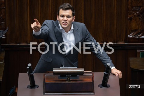  25.07.2025 WARSZAWA<br />
POSIEDZENIE SEJMU RP<br />
N/Z ADAM GOMOLA<br />
FOT. MARCIN BANASZKIEWICZ / FOTONEWS  