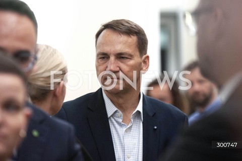  29.07.2025 WARSZAWA<br />
POSIEDZENIE RADY MINISTROW<br />
N/Z RADOSLAW SIKORSKI<br />
 