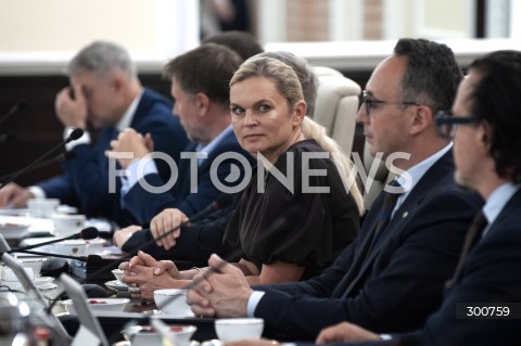  29.07.2025 WARSZAWA<br />
POSIEDZENIE RADY MINISTROW<br />
N/Z BARBARA NOWACKA<br />
 