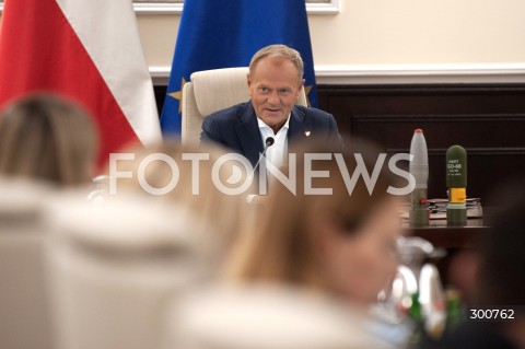 29.07.2025 WARSZAWA<br />
POSIEDZENIE RADY MINISTROW<br />
N/Z PREMIER DONALD TUSK<br />
 