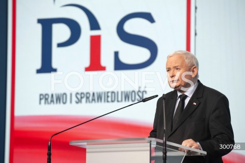  29.07.2025 WARSZAWA<br />
KONFERENCJA PREZESA PIS<br />
N/Z JAROSLAW KACZYNSKI<br />
 