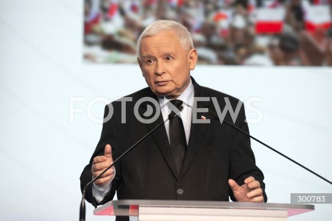  29.07.2025 WARSZAWA<br />
KONFERENCJA PREZESA PIS<br />
N/Z JAROSLAW KACZYNSKI<br />
 