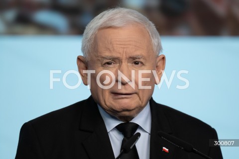  29.07.2025 WARSZAWA<br />
KONFERENCJA PRASOWA PREZESA PIS JAROSLAWA KACZYNSKIEGO<br />
N/Z JAROSLAW KACZYNSKI<br />
FOT. MARCIN BANASZKIEWICZ / FOTONEWS  