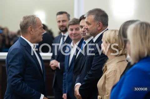  05.08.2025 WARSZAWA<br />
POSIEDZENIE RADY MINISTROW<br />
N/Z PREMIER DONALD TUSK WALDEMAR ZUREK<br />
 