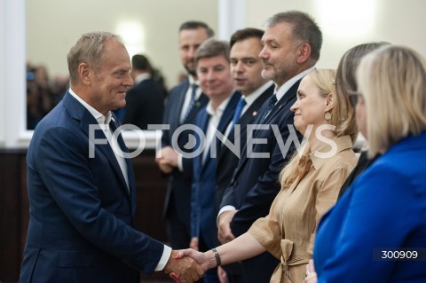  05.08.2025 WARSZAWA<br />
POSIEDZENIE RADY MINISTROW<br />
N/Z PREMIER DONALD TUSK JOLANTA SOBIERANSKA GRENDA<br />
 