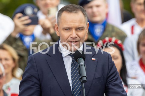  08.08.2025 KOLBUSZOWA <br />
WIZYTA PREZYDENTA RP KAROLA NAWROCKIEGO NA PODKARPACIU <br />
PREZENTACJA INICJATYWY USTAWODAWCZEJ - PIT ZERO - RODZINA NA PLUS <br />
N/Z PREZYDENT KAROL NAWROCKI <br />
 