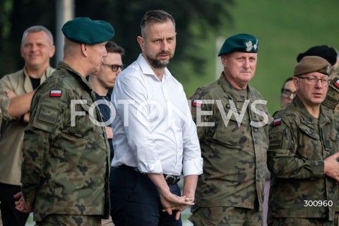  10.08.2025 WARSZAWA<br />
PROBA DEFILADY PRZED SWIETEM WOJSKA POLSKIEGO<br />
N/Z WLADYSLAW KOSINIAK KAMYSZ GENERAL SLAWOMIR OWCZAREK<br />
FOT. MARCIN BANASZKIEWICZ / FOTONEWS  