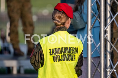  10.08.2025 WARSZAWA<br />
PROBA DEFILADY PRZED SWIETEM WOJSKA POLSKIEGO<br />
N/Z ZANDARMERIA WOJSKOWA<br />
FOT. MARCIN BANASZKIEWICZ / FOTONEWS  