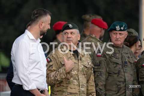  10.08.2025 WARSZAWA<br />
PROBA DEFILADY PRZED SWIETEM WOJSKA POLSKIEGO<br />
N/Z WLADYSLAW KOSINIAK KAMYSZ GENERAL WIESLAW KUKULA<br />
FOT. MARCIN BANASZKIEWICZ / FOTONEWS  