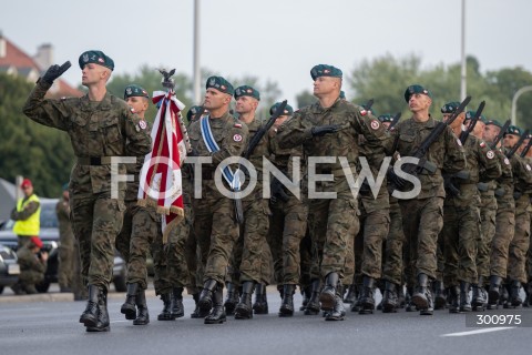 Próba defilady przed Świętem Wojska Polskiego w Warszawie