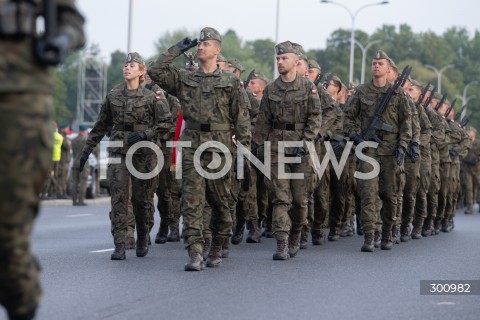  10.08.2025 WARSZAWA<br />
PROBA DEFILADY PRZED SWIETEM WOJSKA POLSKIEGO<br />
N/Z WOJSKO POLSKIE<br />
FOT. MARCIN BANASZKIEWICZ / FOTONEWS  