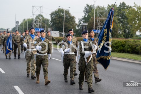  10.08.2025 WARSZAWA<br />
PROBA DEFILADY PRZED SWIETEM WOJSKA POLSKIEGO<br />
N/Z EUROKORPUS NATO<br />
FOT. MARCIN BANASZKIEWICZ / FOTONEWS  