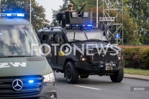  10.08.2025 WARSZAWA<br />
PROBA DEFILADY PRZED SWIETEM WOJSKA POLSKIEGO<br />
N/Z ZANDARMERIA WOJSKOWA<br />
FOT. MARCIN BANASZKIEWICZ / FOTONEWS  