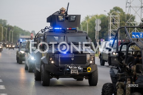  10.08.2025 WARSZAWA<br />
PROBA DEFILADY PRZED SWIETEM WOJSKA POLSKIEGO<br />
N/Z ZANDARMERIA WOJSKOWA<br />
FOT. MARCIN BANASZKIEWICZ / FOTONEWS  