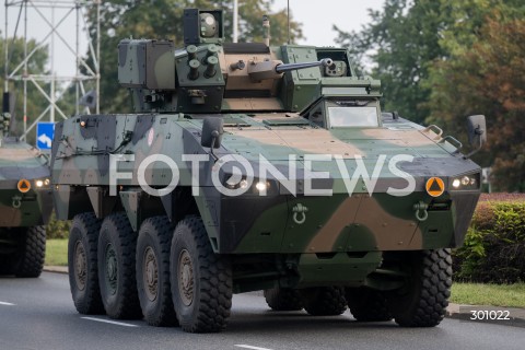  10.08.2025 WARSZAWA<br />
PROBA DEFILADY PRZED SWIETEM WOJSKA POLSKIEGO<br />
N/Z KTO ROSOMAK<br />
FOT. MARCIN BANASZKIEWICZ / FOTONEWS  