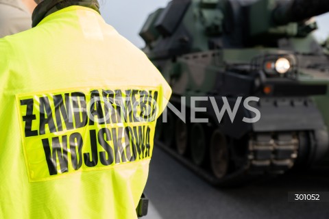  10.08.2025 WARSZAWA<br />
PROBA DEFILADY PRZED SWIETEM WOJSKA POLSKIEGO<br />
N/Z ZANDARMERIA WOJSKOWA<br />
FOT. MARCIN BANASZKIEWICZ / FOTONEWS  