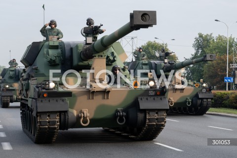  10.08.2025 WARSZAWA<br />
PROBA DEFILADY PRZED SWIETEM WOJSKA POLSKIEGO<br />
N/Z AHS KRAB<br />
FOT. MARCIN BANASZKIEWICZ / FOTONEWS  