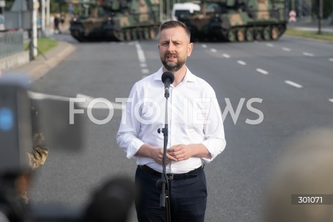  10.08.2025 WARSZAWA<br />
KONFERENCJA PRASOWA MINISTRA OBRONY NARODOWEJ<br />
N/Z WLADYSLAW KOSINIAK KAMYSZ<br />
FOT. MARCIN BANASZKIEWICZ / FOTONEWS  