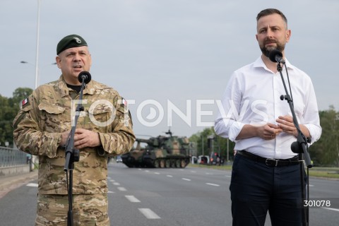  10.08.2025 WARSZAWA<br />
KONFERENCJA PRASOWA MINISTRA OBRONY NARODOWEJ<br />
N/Z GENERAL WIESLAW KUKULA WLADYSLAW KOSINIAK KAMYSZ<br />
FOT. MARCIN BANASZKIEWICZ / FOTONEWS  