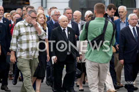  10.08.2025 WARSZAWA<br />
MIESIECZNICA SMOLENSKA<br />
N/Z JAROSLAW KACZYNSKI<br />
FOT. MARCIN BANASZKIEWICZ / FOTONEWS  