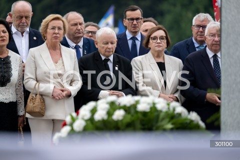  10.08.2025 WARSZAWA<br />
MIESIECZNICA SMOLENSKA<br />
N/Z JAROSLAW KACZYNSKI JADWIGA WISNIEWSKA ANNA ZALEWSKA MATEUSZ MORAWIECKI<br />
FOT. MARCIN BANASZKIEWICZ / FOTONEWS  