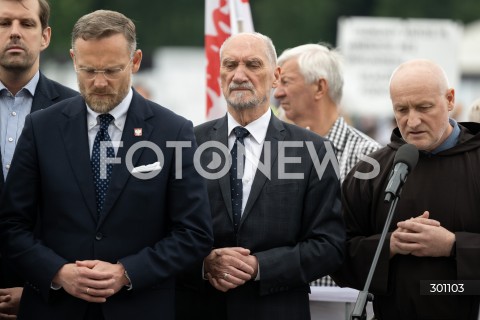  10.08.2025 WARSZAWA<br />
MIESIECZNICA SMOLENSKA<br />
N/Z ZBIGNIEW BOGUCKI ANTONI MACIEREWICZ<br />
FOT. MARCIN BANASZKIEWICZ / FOTONEWS  