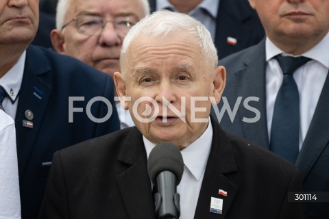  10.08.2025 WARSZAWA<br />
MIESIECZNICA SMOLENSKA<br />
N/Z JAROSLAW KACZYNSKI<br />
FOT. MARCIN BANASZKIEWICZ / FOTONEWS  