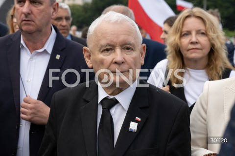  10.08.2025 WARSZAWA<br />
MIESIECZNICA SMOLENSKA<br />
N/Z JAROSLAW KACZYNSKI<br />
FOT. MARCIN BANASZKIEWICZ / FOTONEWS  