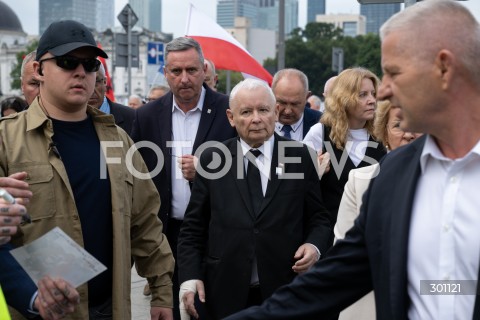  10.08.2025 WARSZAWA<br />
MIESIECZNICA SMOLENSKA<br />
N/Z JAROSLAW KACZYNSKI<br />
FOT. MARCIN BANASZKIEWICZ / FOTONEWS  