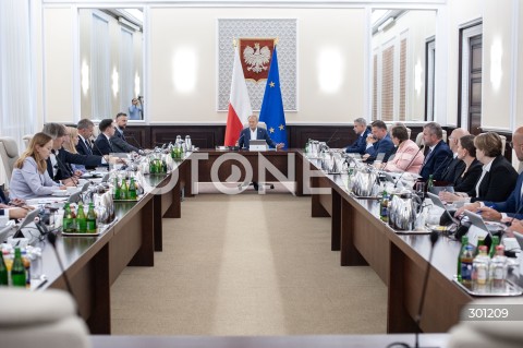 Posiedzenie Rady Ministrów w Warszawie