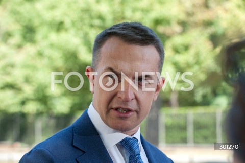  14.08.2025 WARSZAWA<br />
KONFERENCJA RZECZNIKA RZADU<br />
N/Z ADAM SZLAPKA<br />
 