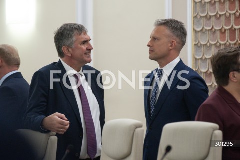  19.08.2025 WARSZAWA<br />
POSIEDZENIE RADY MINISTROW<br />
N/Z ARKADIUSZ MARCHEWKA<br />
 